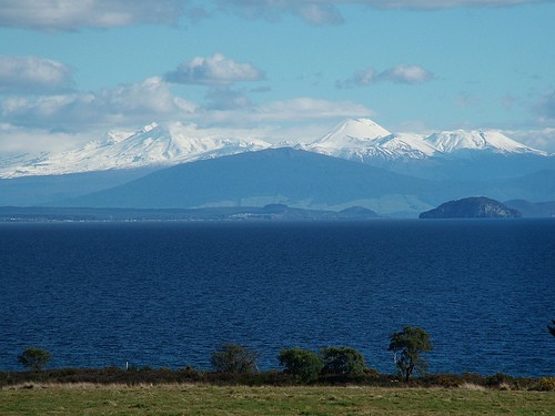 A view across Lake Taupo